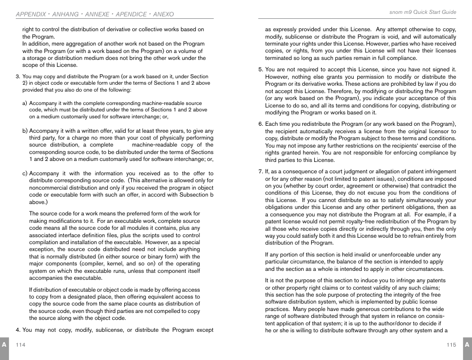 Snom M9 User Manual | Page 58 / 61