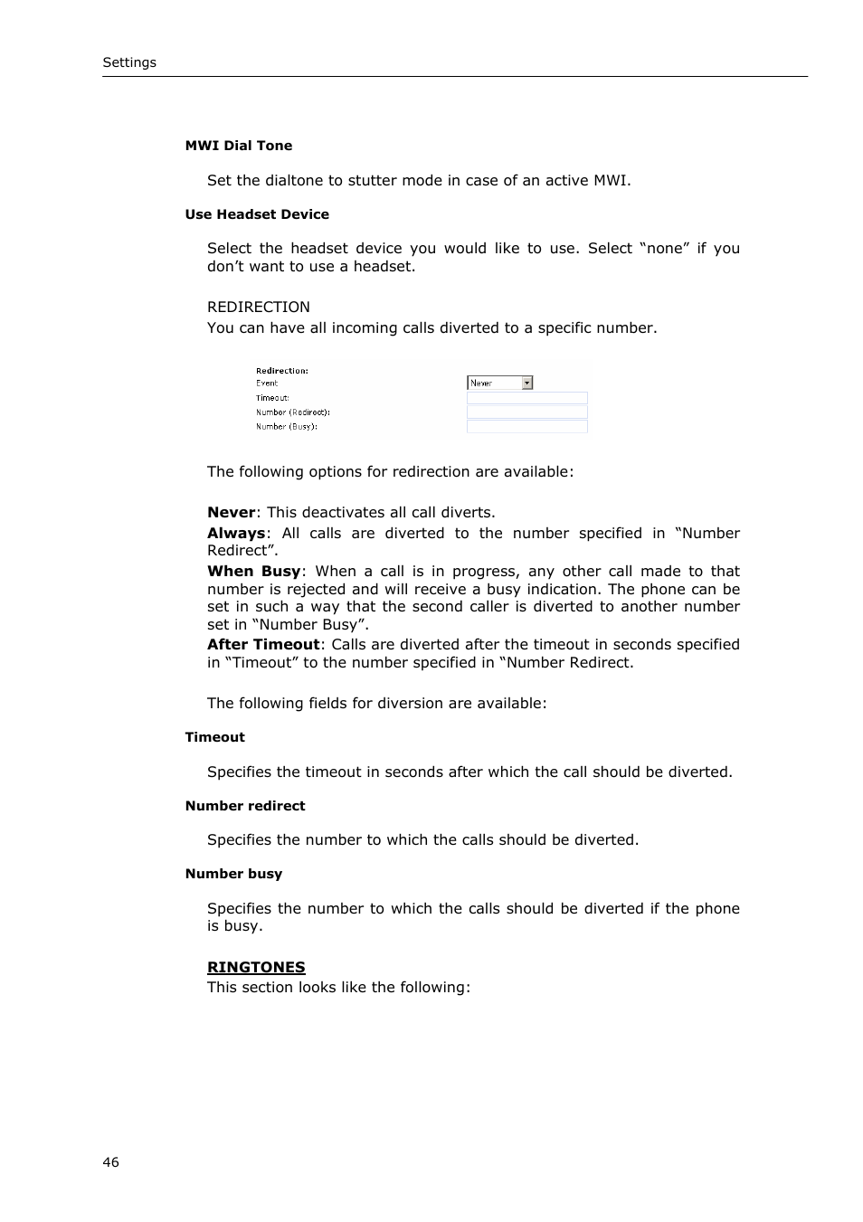 Snom 220 User Manual | Page 46 / 67