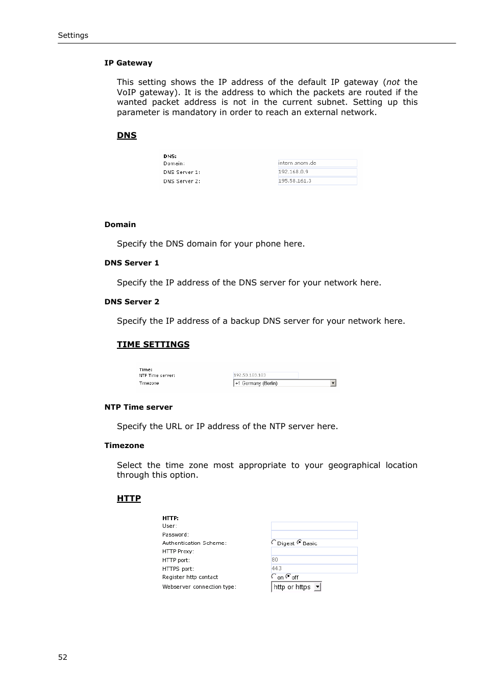 Snom 220 User Manual | Page 52 / 67