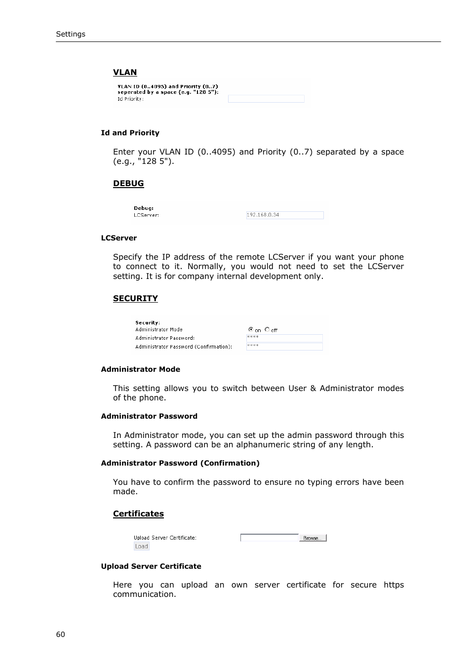 Snom 220 User Manual | Page 60 / 67