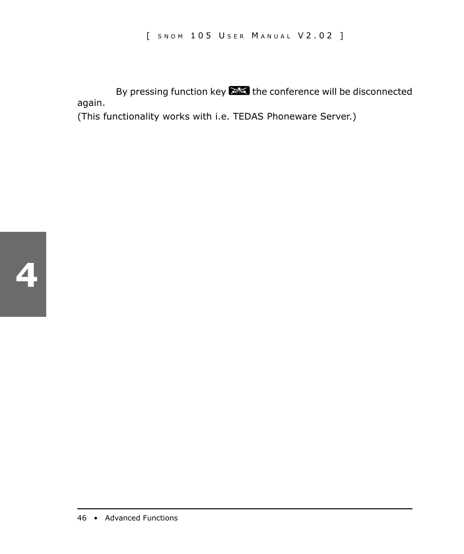 Snom 105 User Manual | Page 46 / 69
