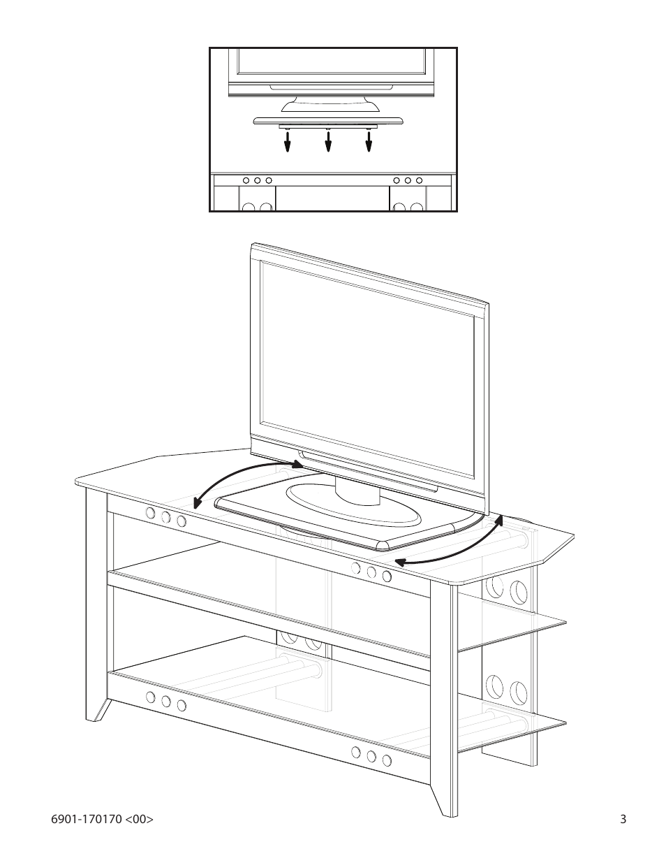 Sanus Systems TV20 User Manual | Page 3 / 4