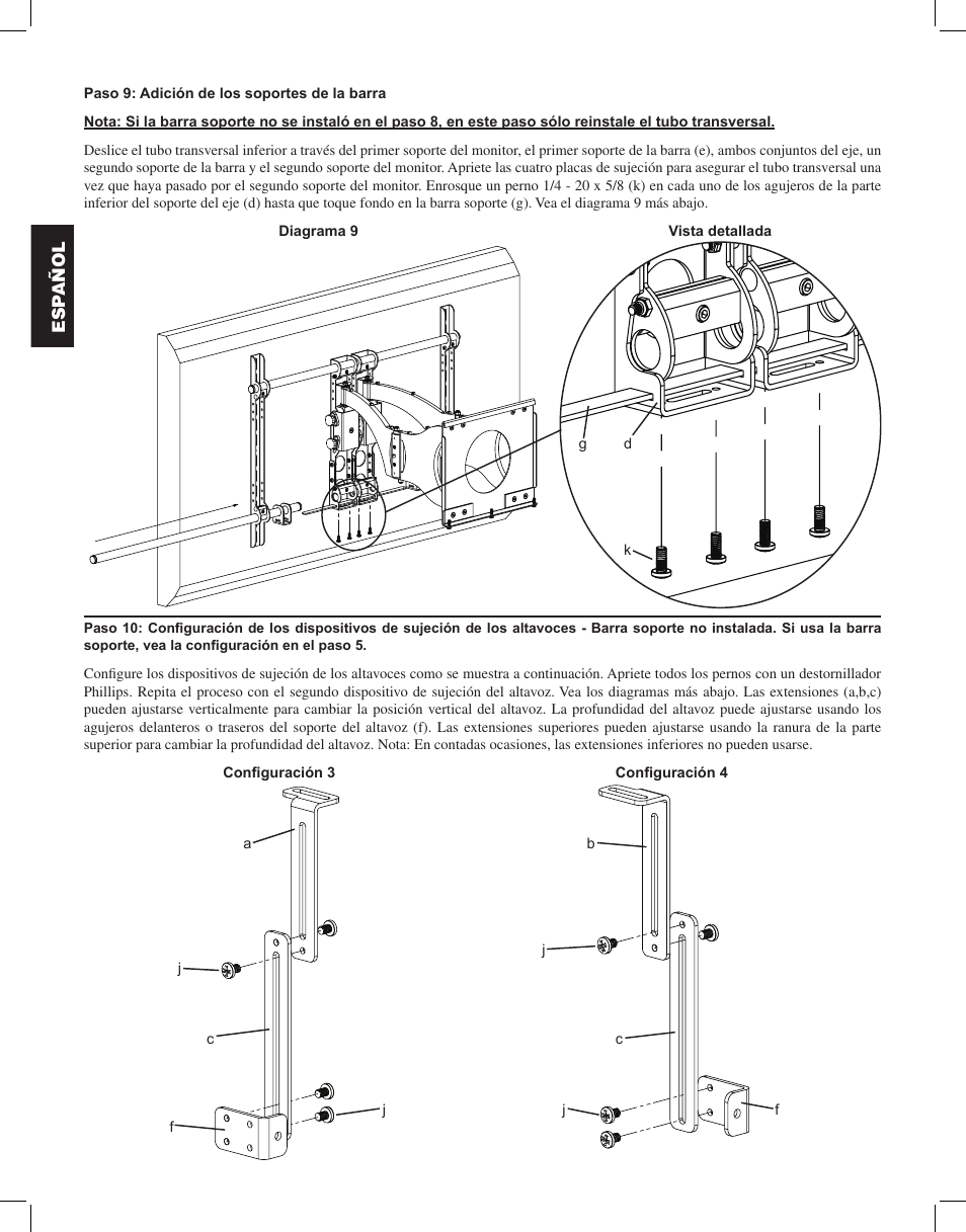 Sanus Systems VMCC1 User Manual | Page 16 / 66