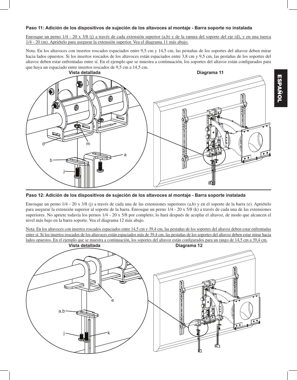 Sanus Systems VMCC1 User Manual | Page 17 / 66
