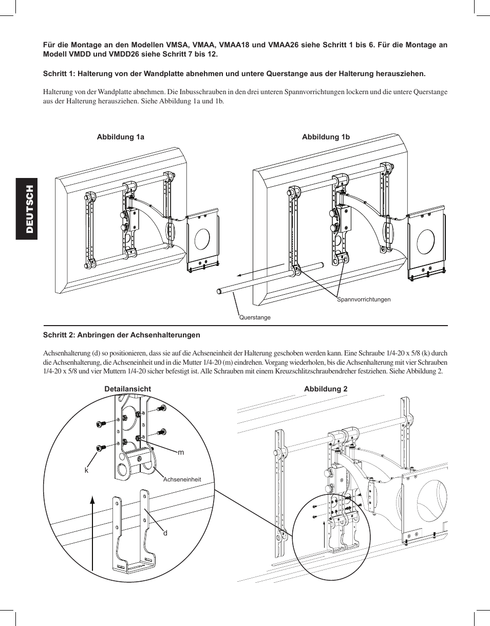 Sanus Systems VMCC1 User Manual | Page 20 / 66