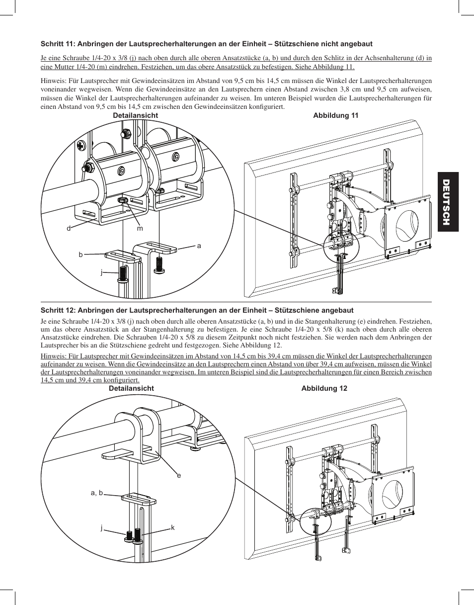 Sanus Systems VMCC1 User Manual | Page 25 / 66