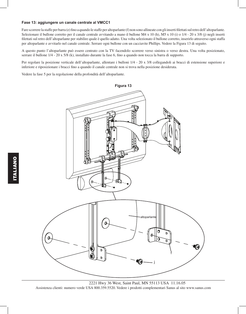 Sanus Systems VMCC1 User Manual | Page 42 / 66