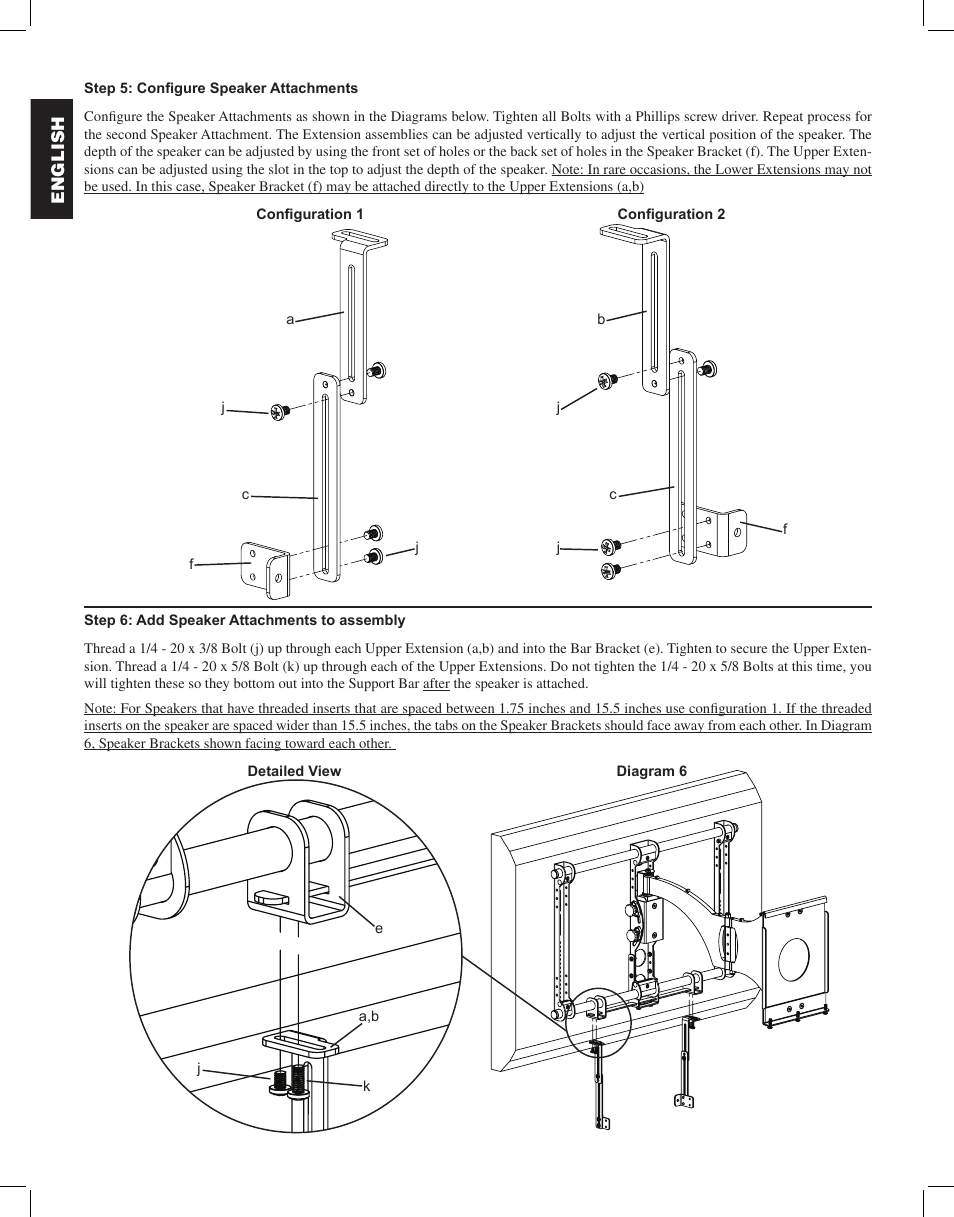 Sanus Systems VMCC1 User Manual | Page 6 / 66