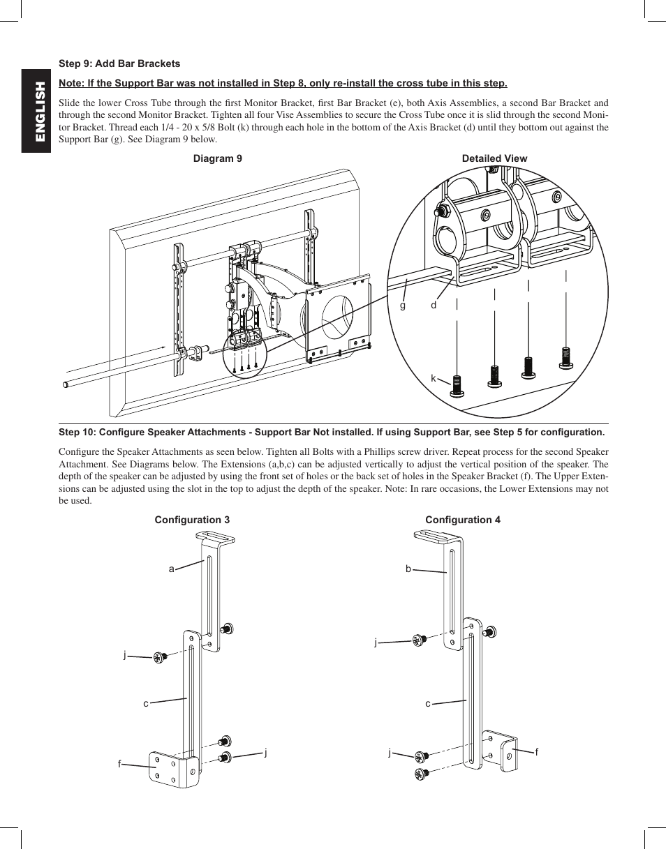 Sanus Systems VMCC1 User Manual | Page 8 / 66