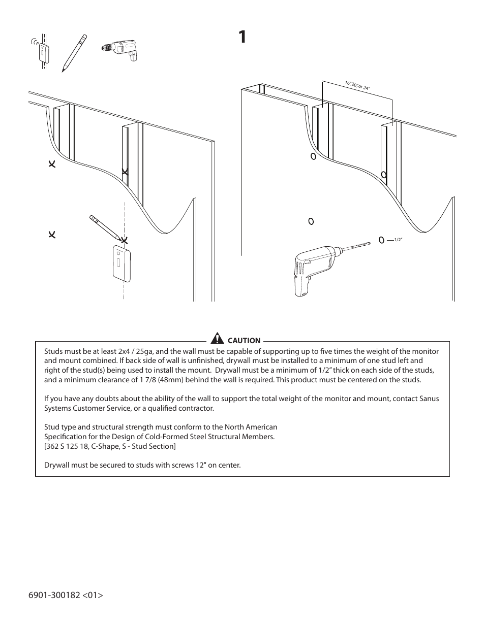 Sanus Systems SANUS SSMK1 User Manual | Page 5 / 9