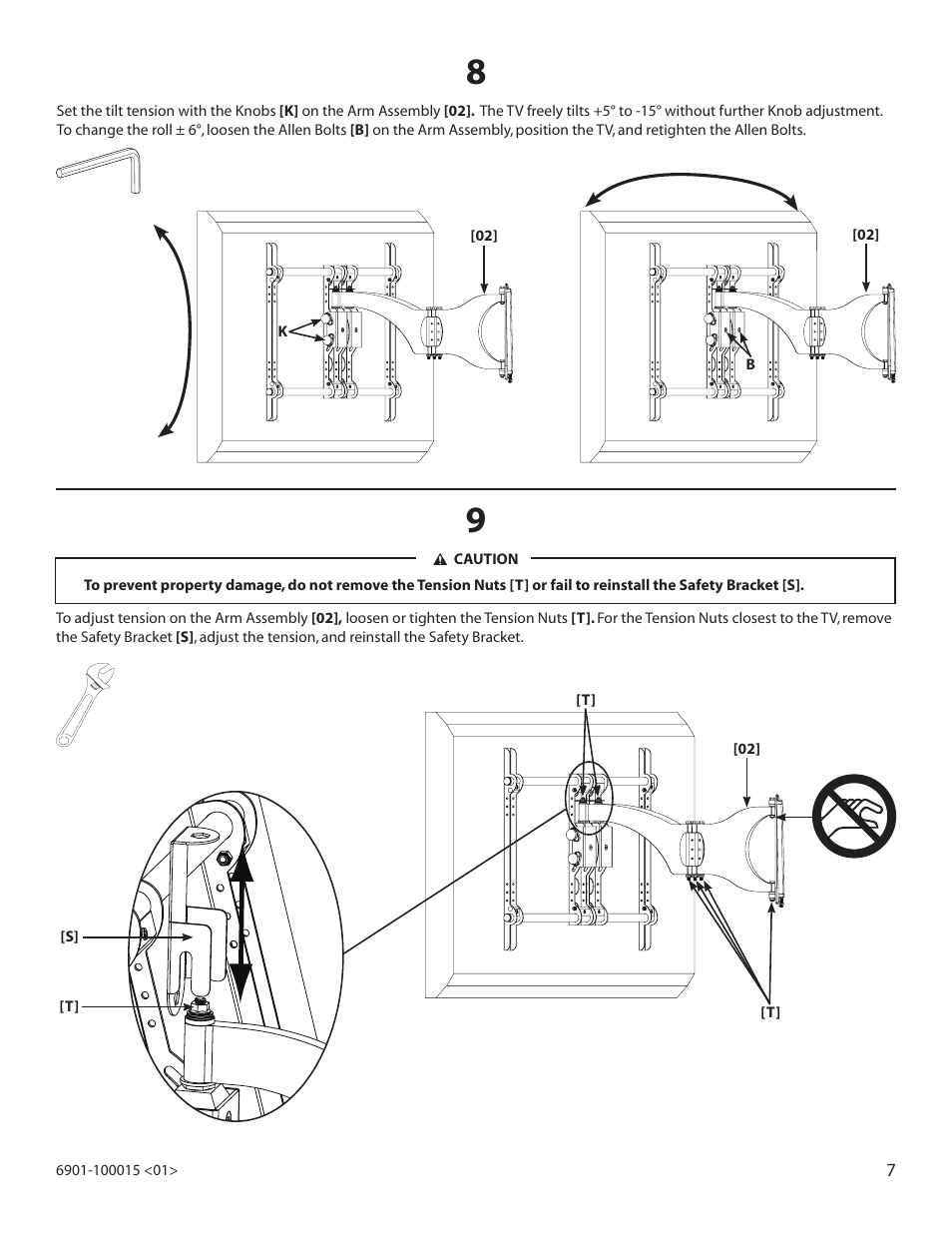Sanus Systems VISIONMOUNT VMDD26 User Manual | Page 7 / 8
