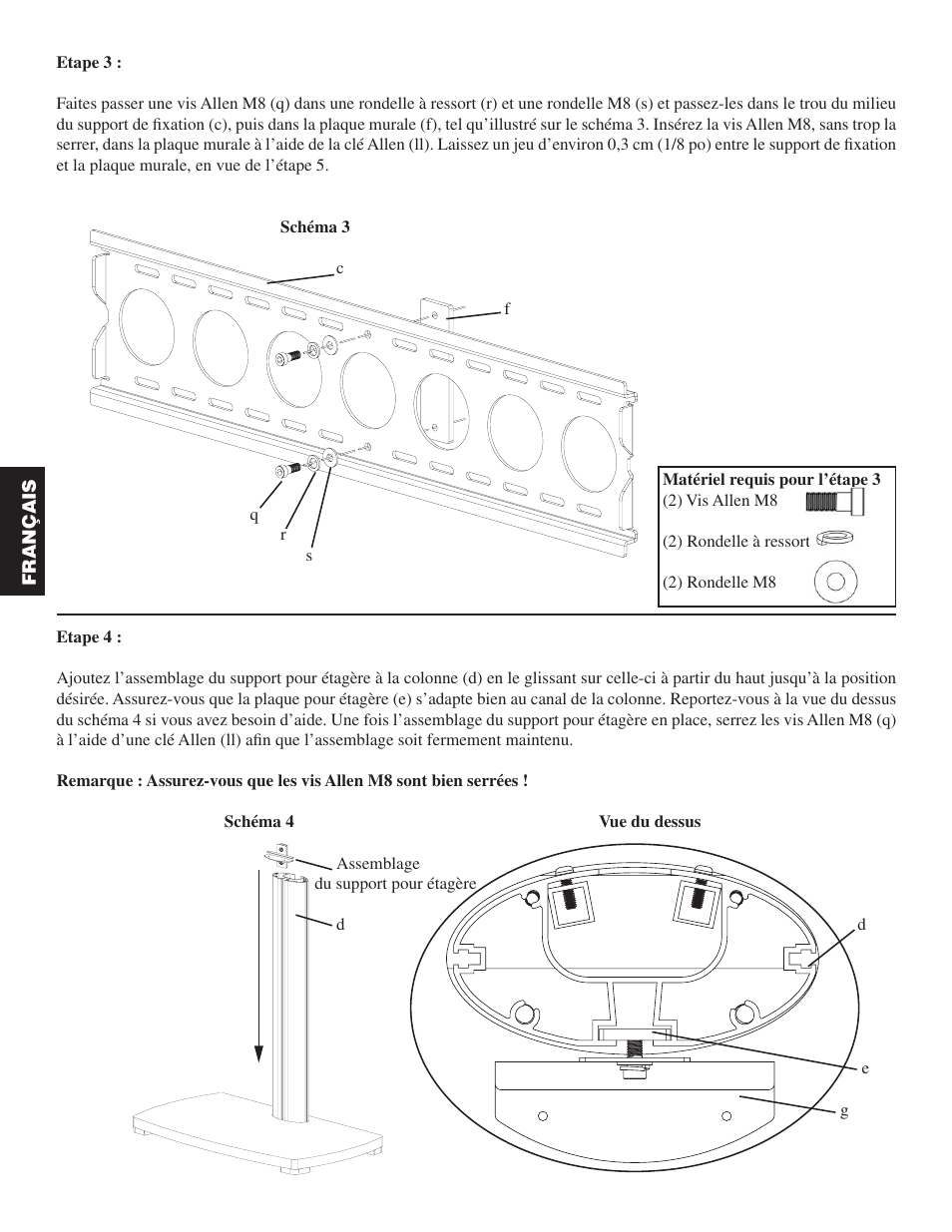 Sanus Systems PFFP User Manual | Page 22 / 26