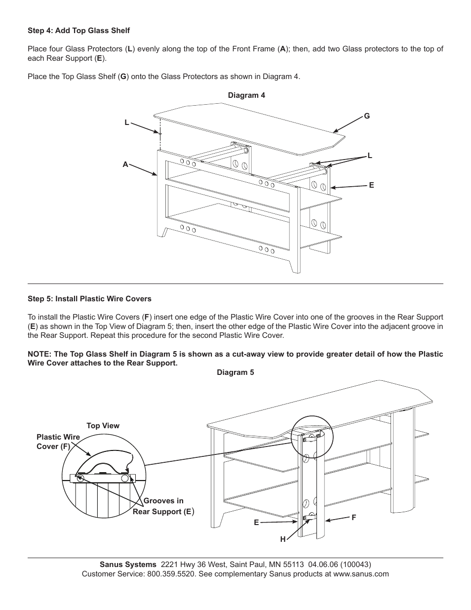 Sanus Systems NF213 User Manual | Page 4 / 4