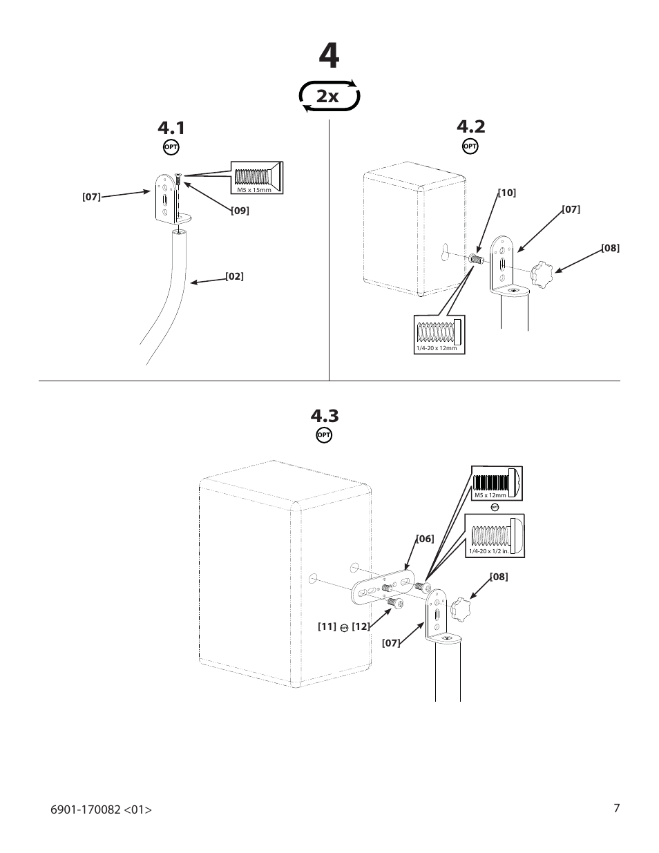 Sanus Systems HTB7 User Manual | Page 7 / 10