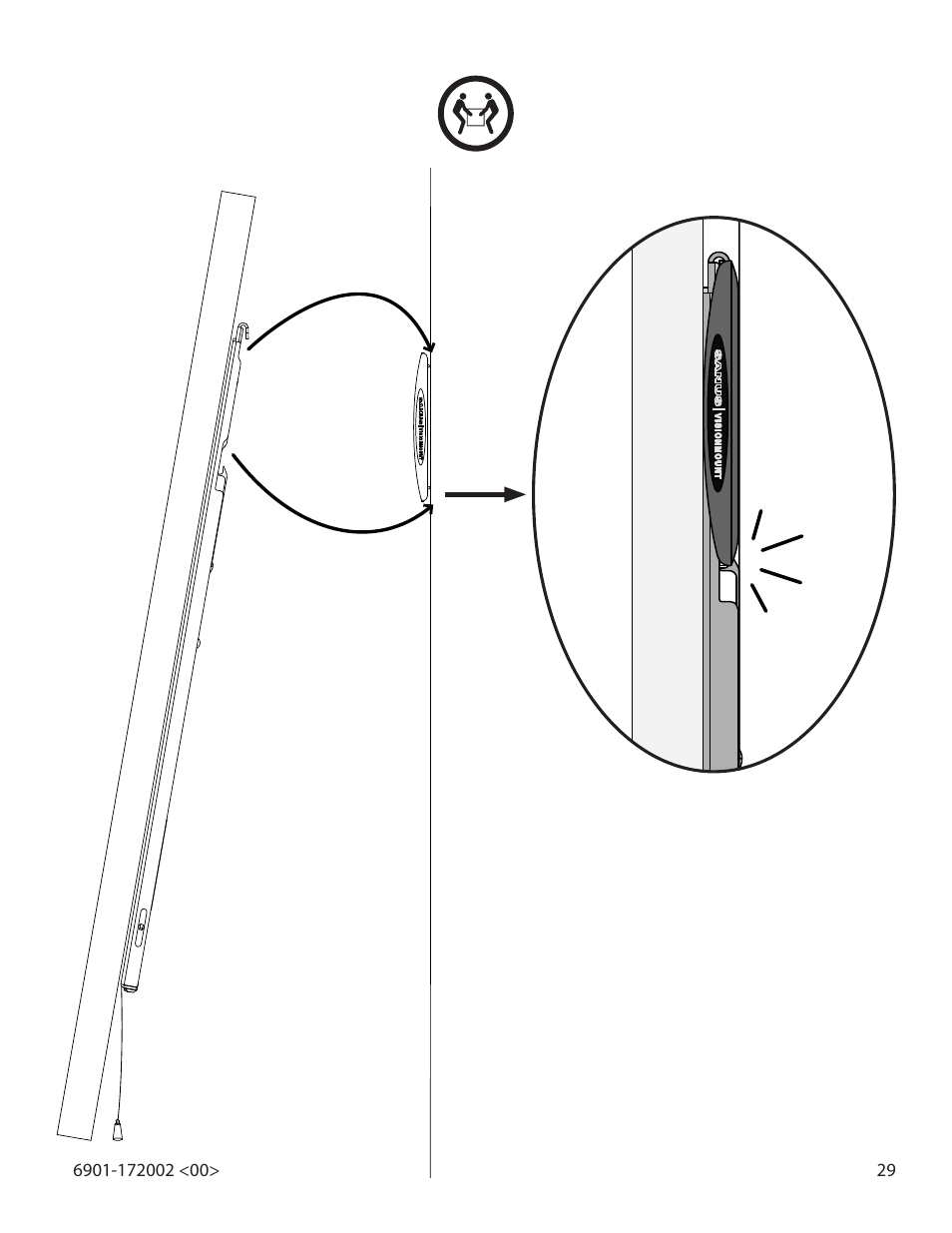 Sanus Systems VISIONMOUNT ML11 User Manual | Page 29 / 36