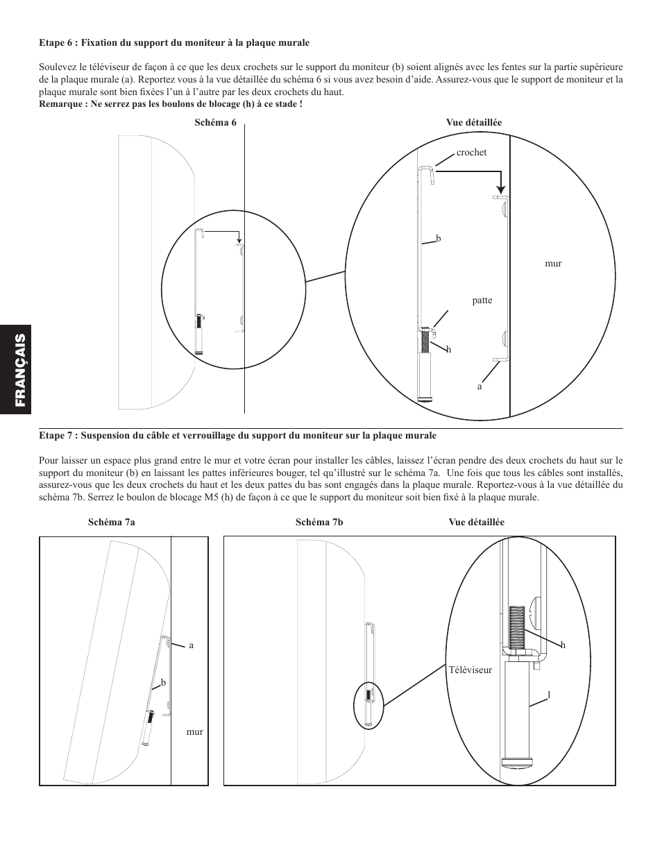 Français | Sanus Systems VMFL1 User Manual | Page 18 / 34