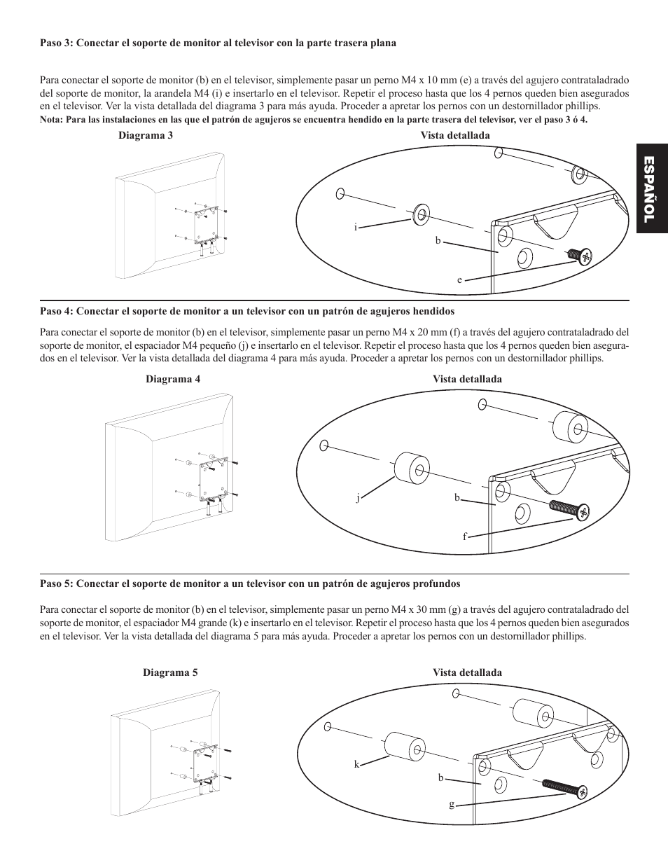 Sanus Systems VMFL1 User Manual | Page 9 / 34