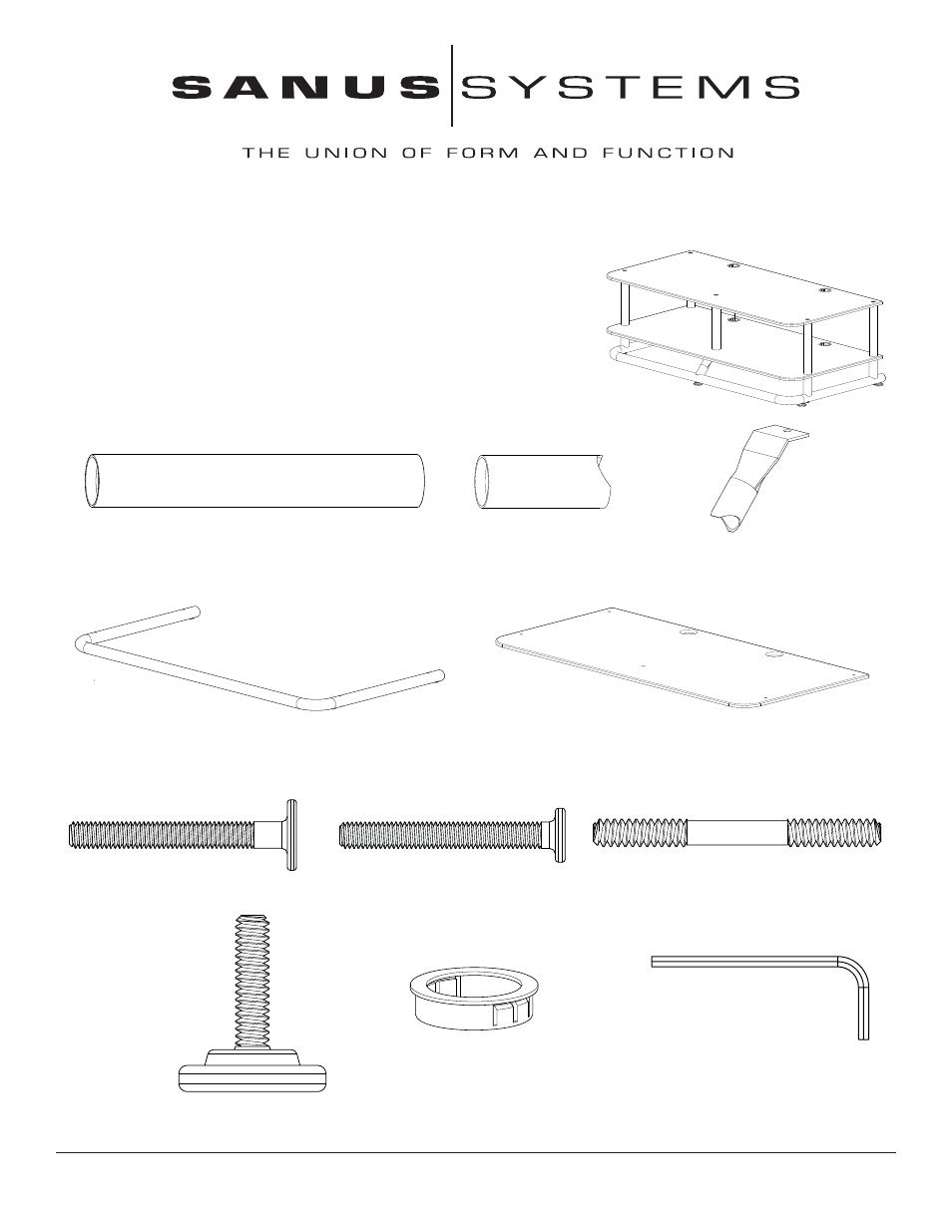 Sanus Systems EFAV-II User Manual | 5 pages