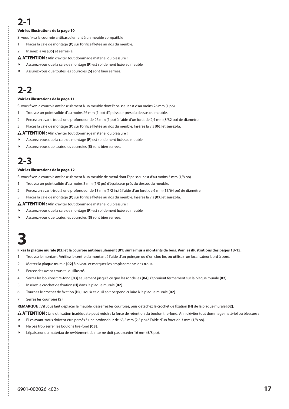 Sanus Systems ELM701 User Manual | Page 17 / 48