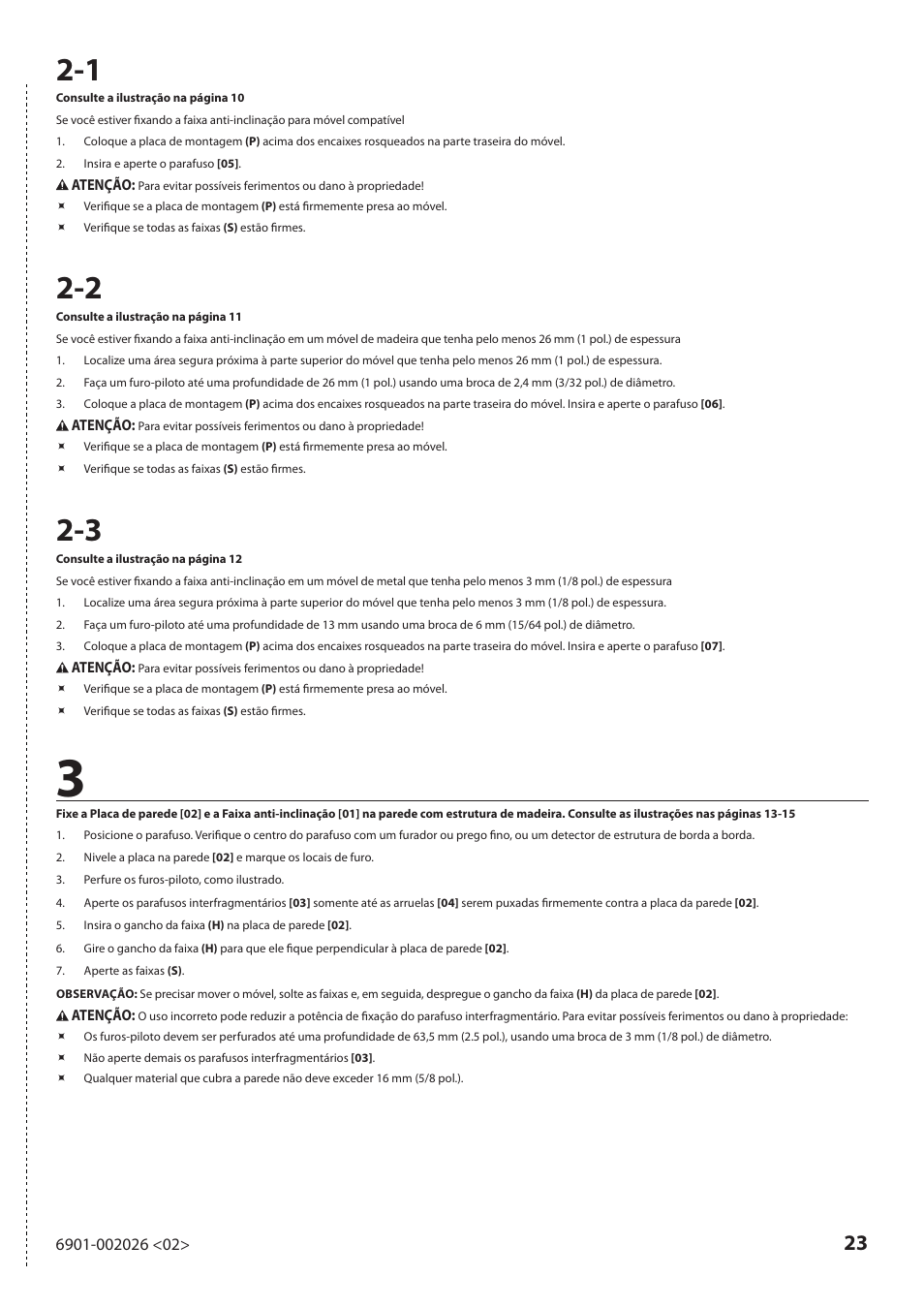 Sanus Systems ELM701 User Manual | Page 23 / 48