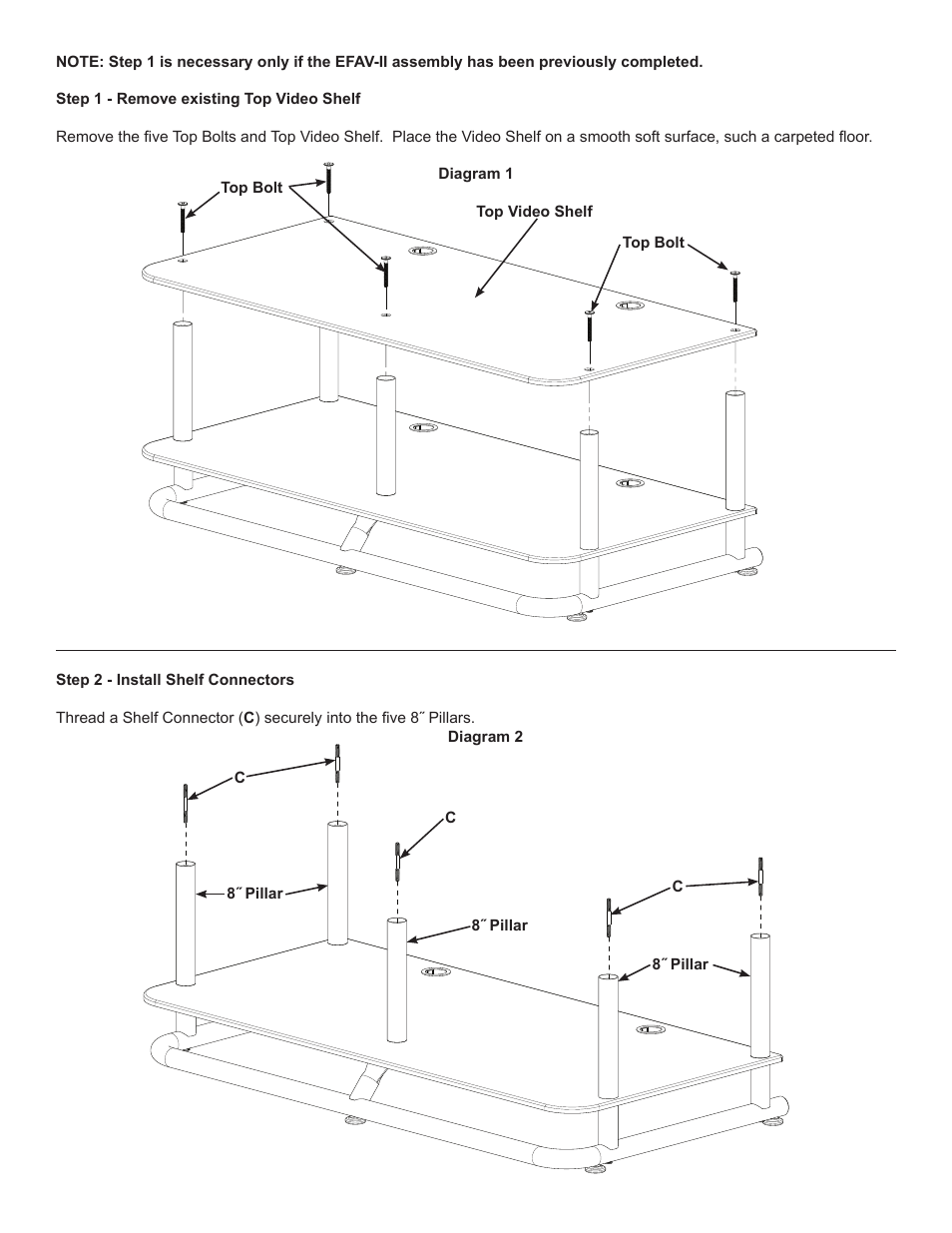 Sanus Systems EFVS-II User Manual | Page 2 / 3