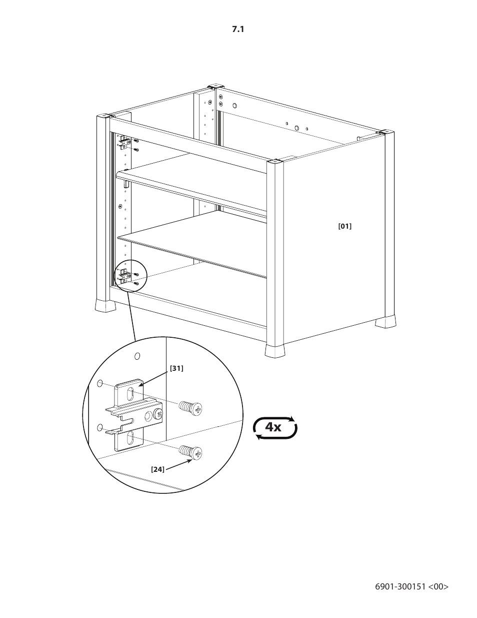 Sanus Systems CFAV34 User Manual | Page 10 / 14