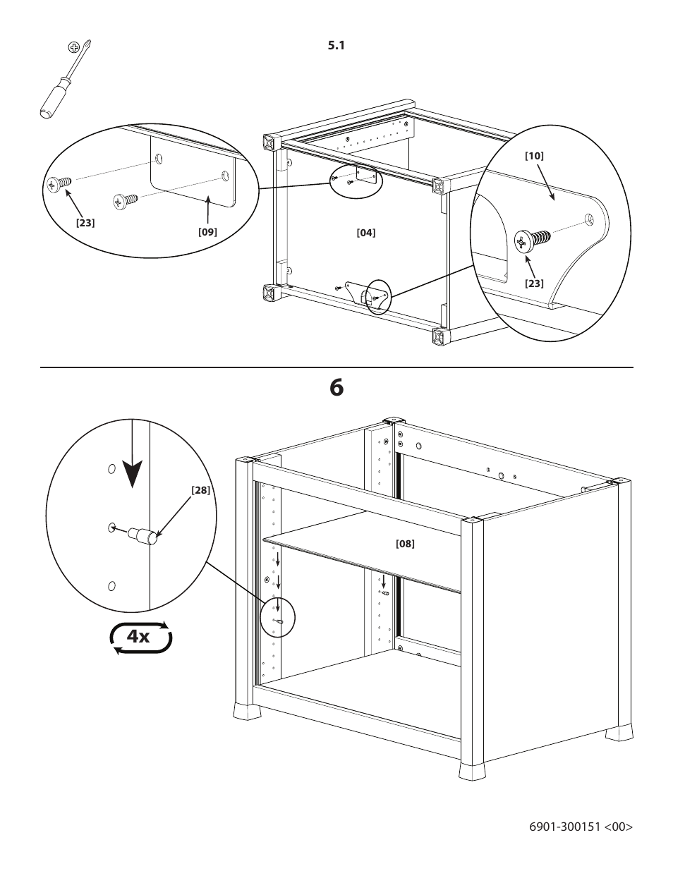 Sanus Systems CFAV34 User Manual | Page 8 / 14