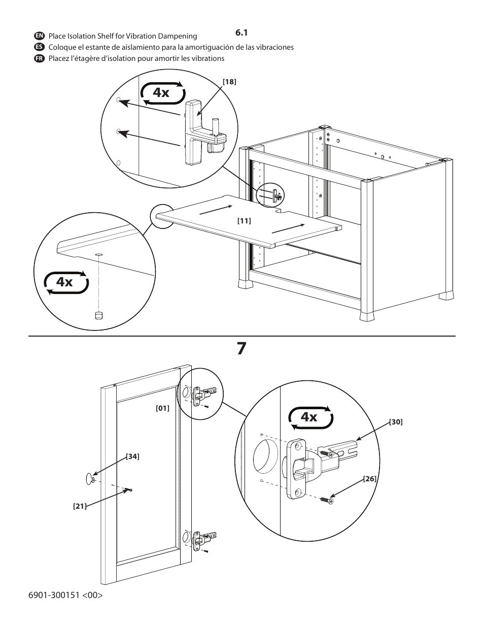 Sanus Systems CFAV34 User Manual | Page 9 / 14