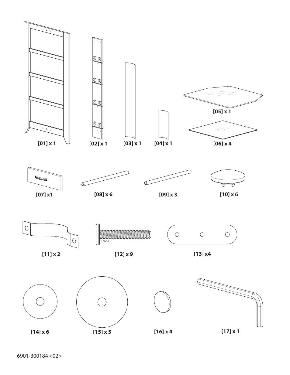 Sanus Systems NFA245 User Manual | Page 3 / 8