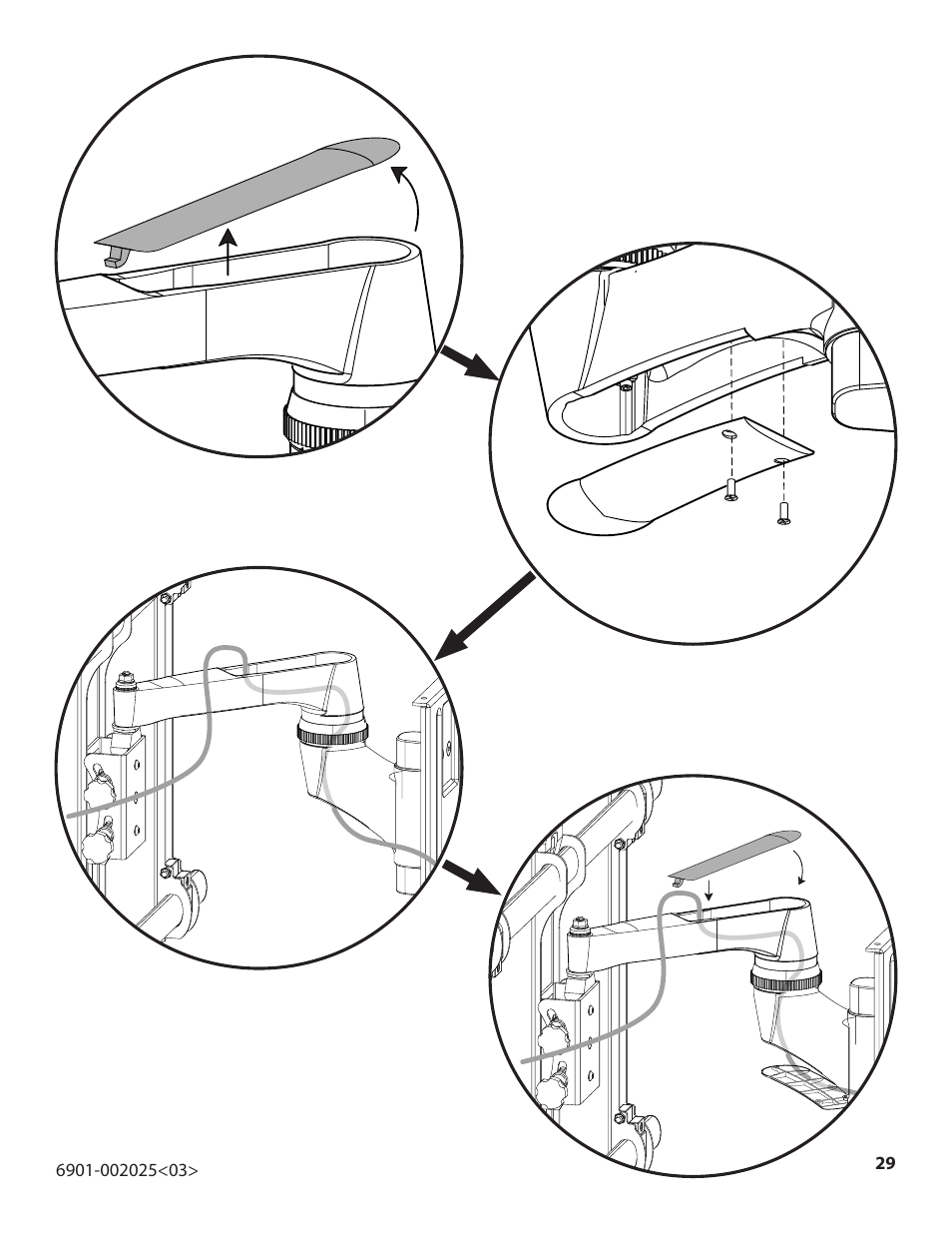 Sanus Systems VisionMount VLF220 User Manual | Page 29 / 38