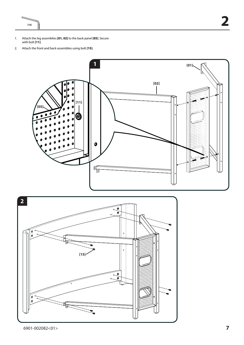 Sanus Systems BFAV344 User Manual | Page 7 / 28