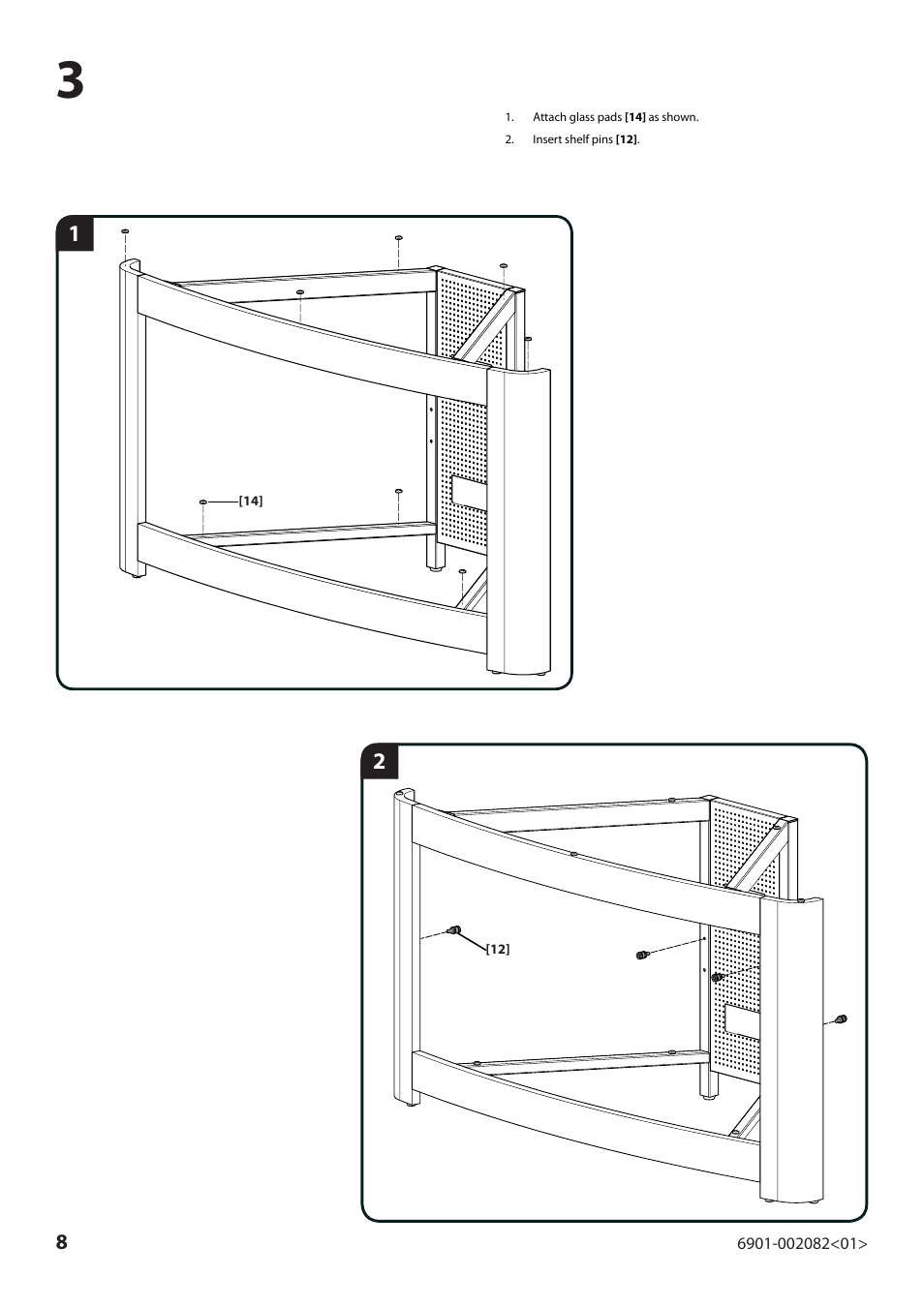 Sanus Systems BFAV344 User Manual | Page 8 / 28