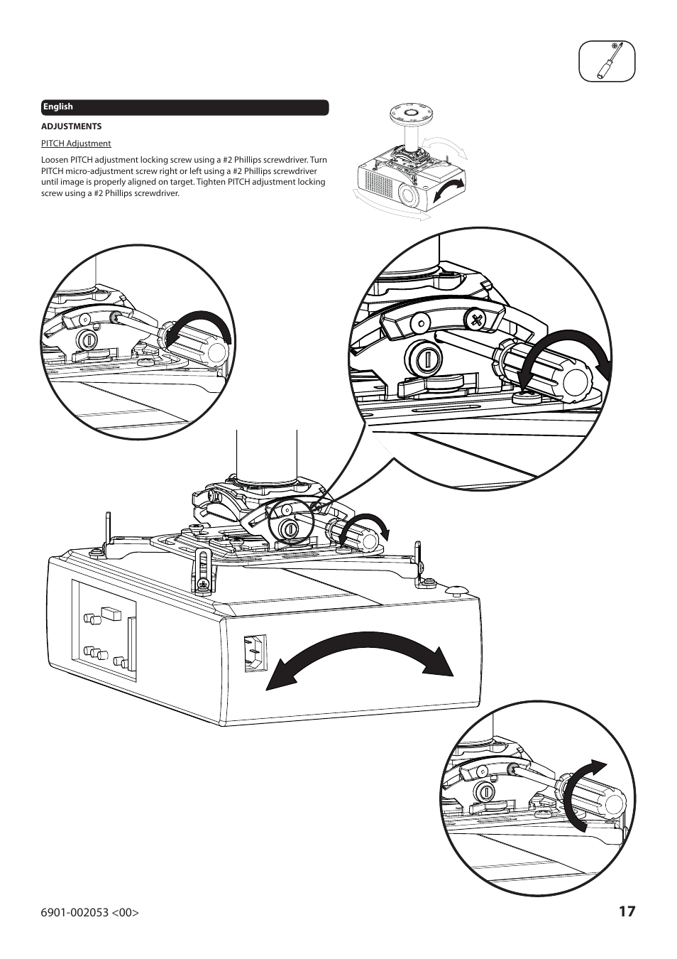 Sanus Systems VP1 User Manual | Page 17 / 50