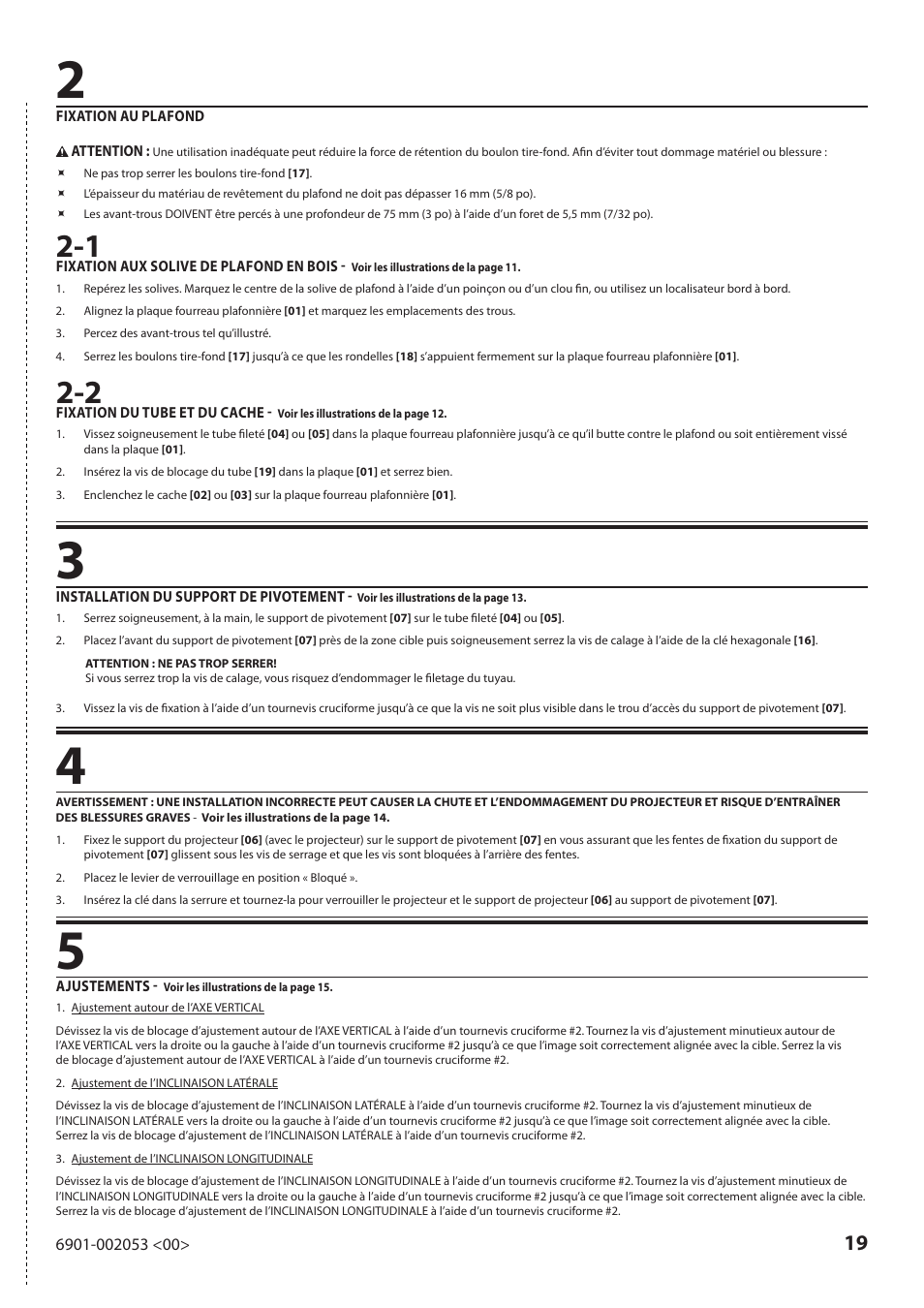 Sanus Systems VP1 User Manual | Page 19 / 50