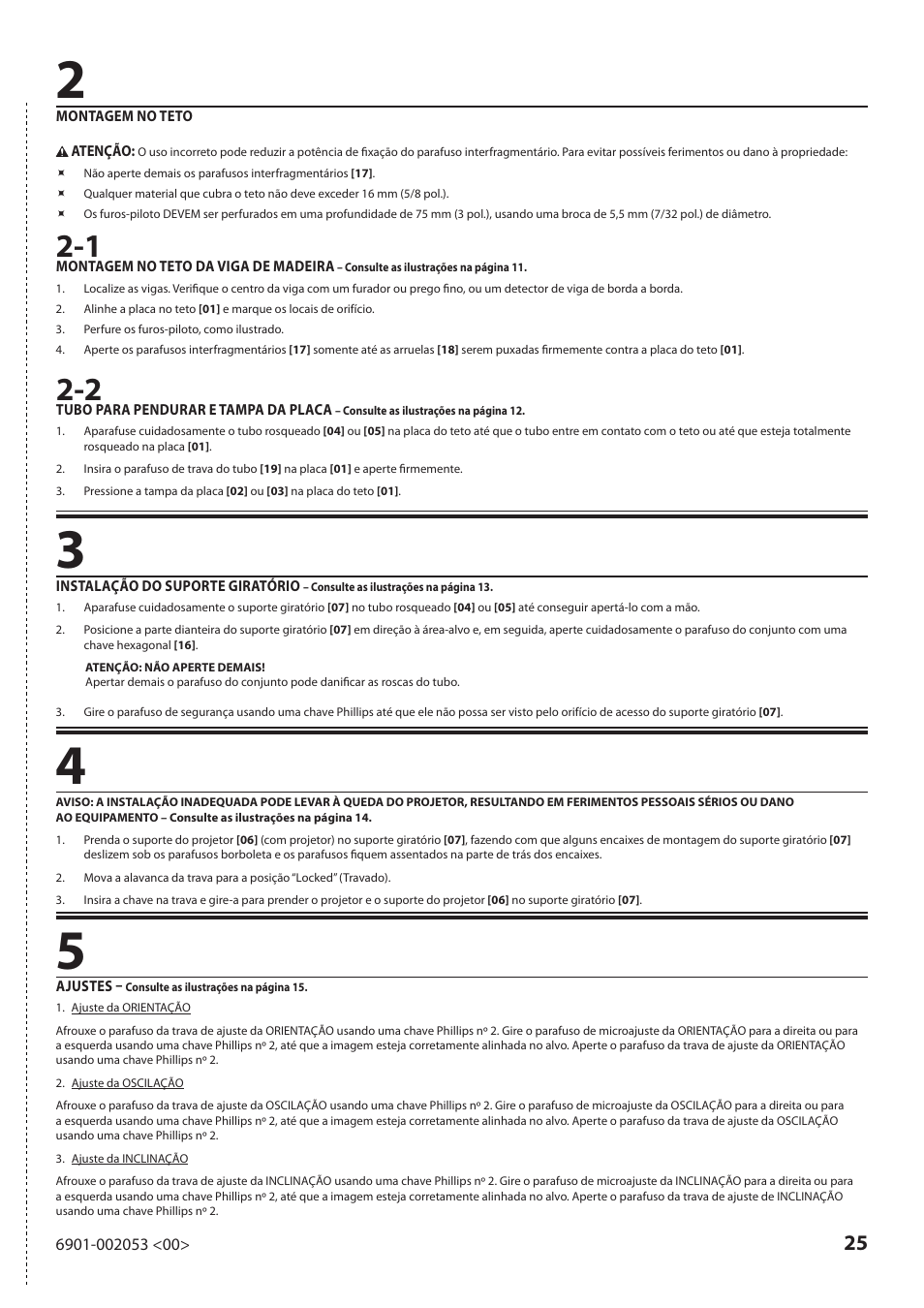 Sanus Systems VP1 User Manual | Page 25 / 50