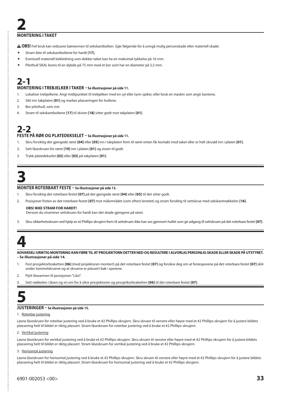 Sanus Systems VP1 User Manual | Page 33 / 50