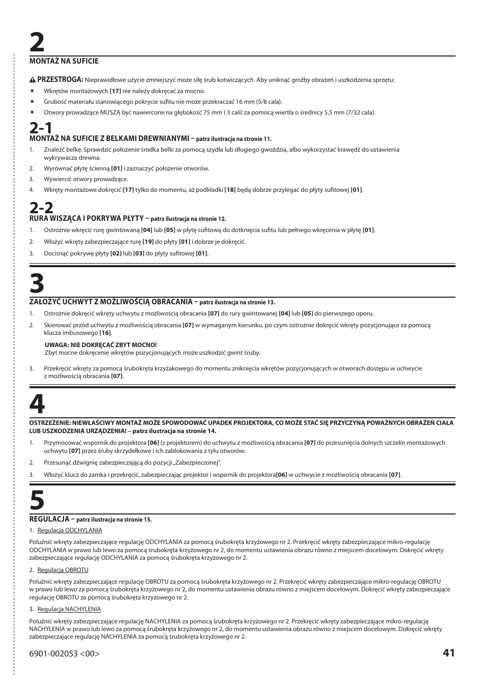 Sanus Systems VP1 User Manual | Page 41 / 50