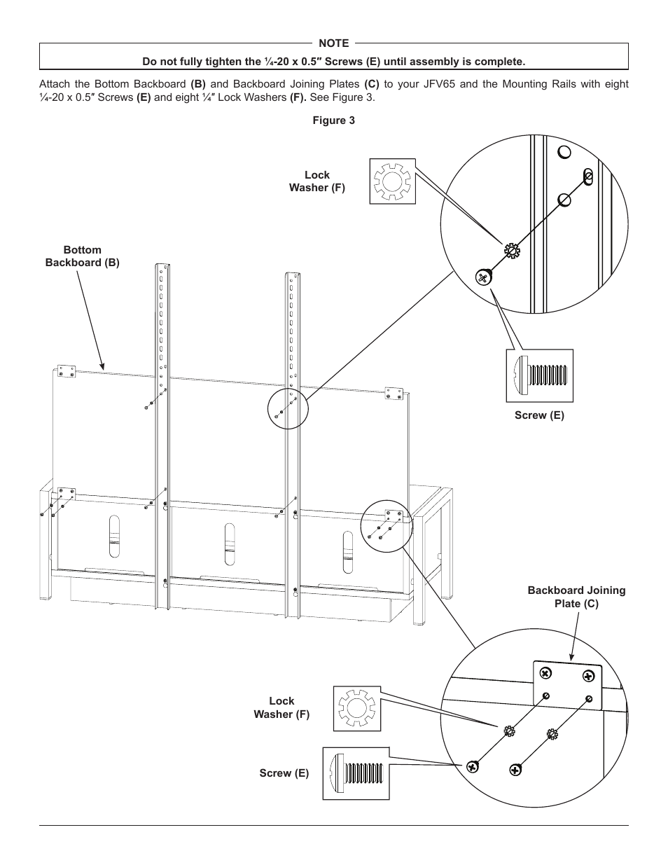 Sanus Systems JFBD1 User Manual | Page 3 / 5