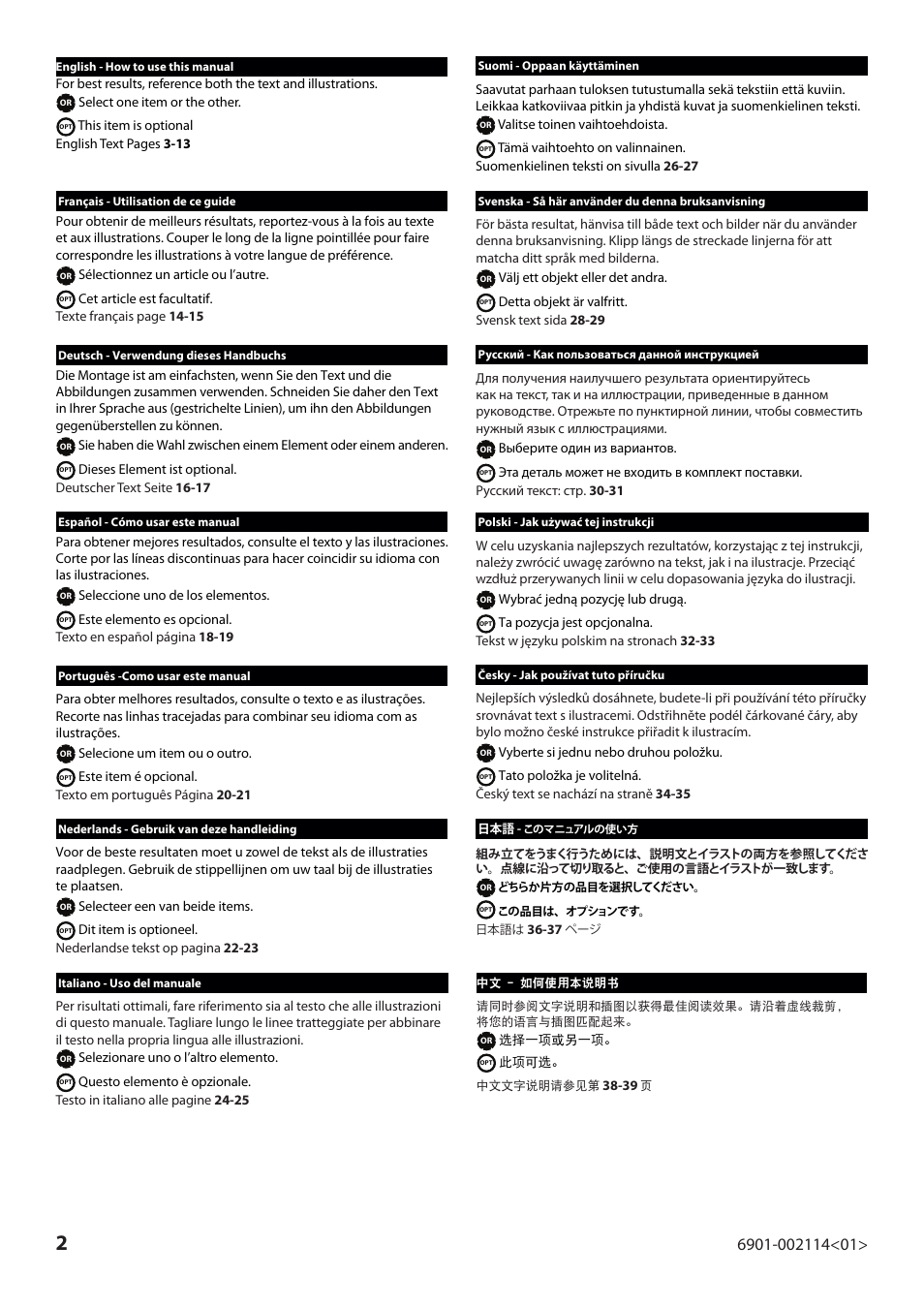 Sanus Systems LF228 User Manual | Page 2 / 40