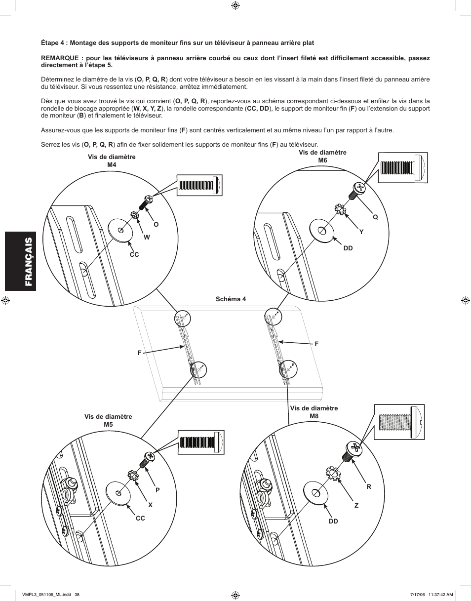 Français | Sanus Systems VMPL3 User Manual | Page 28 / 32