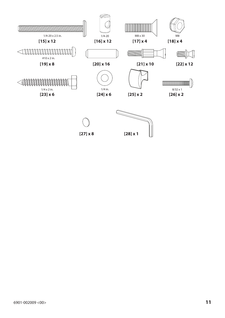 Sanus Systems JFV60 User Manual | Page 11 / 34