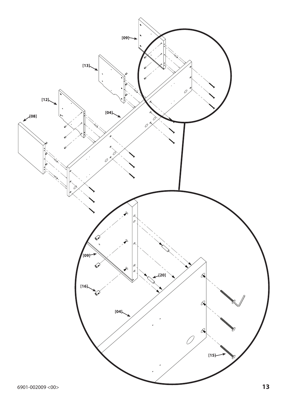 Sanus Systems JFV60 User Manual | Page 13 / 34