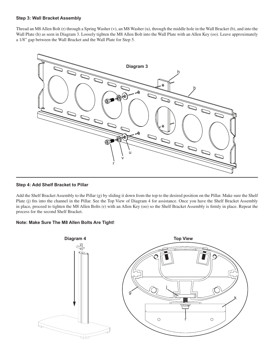 Sanus Systems PFFP2 User Manual | Page 4 / 8