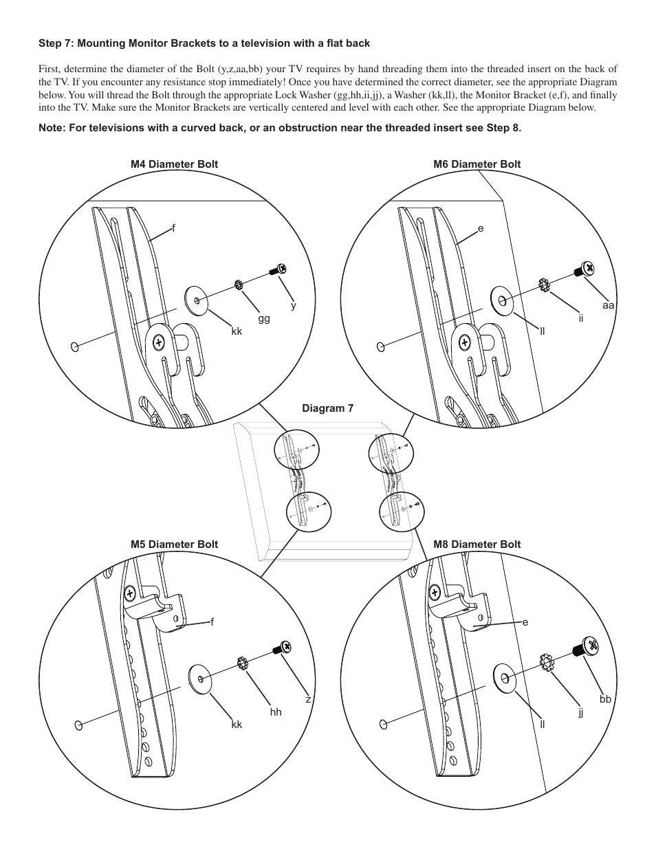 Sanus Systems PFFP2 User Manual | Page 6 / 8