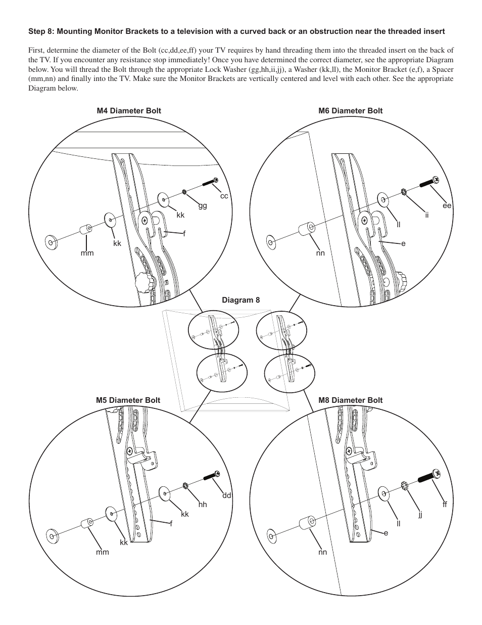 Sanus Systems PFFP2 User Manual | Page 7 / 8