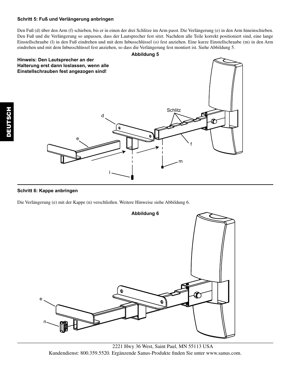 Sanus Systems WMS2 User Manual | Page 14 / 34