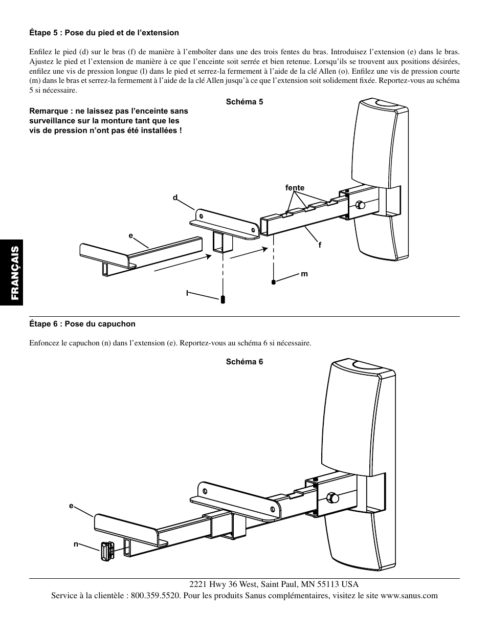 Sanus Systems WMS2 User Manual | Page 18 / 34