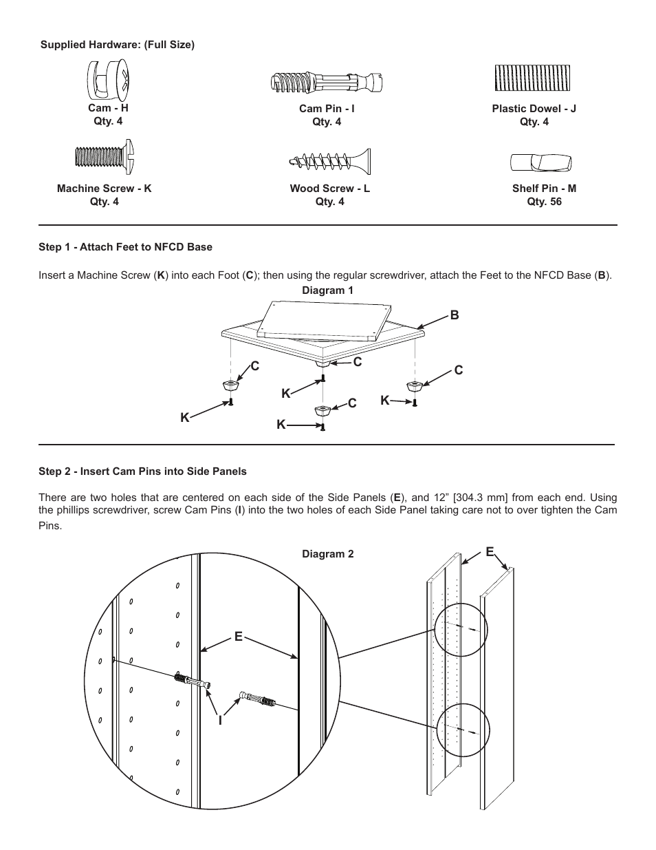 Sanus Systems NFCD User Manual | Page 2 / 5