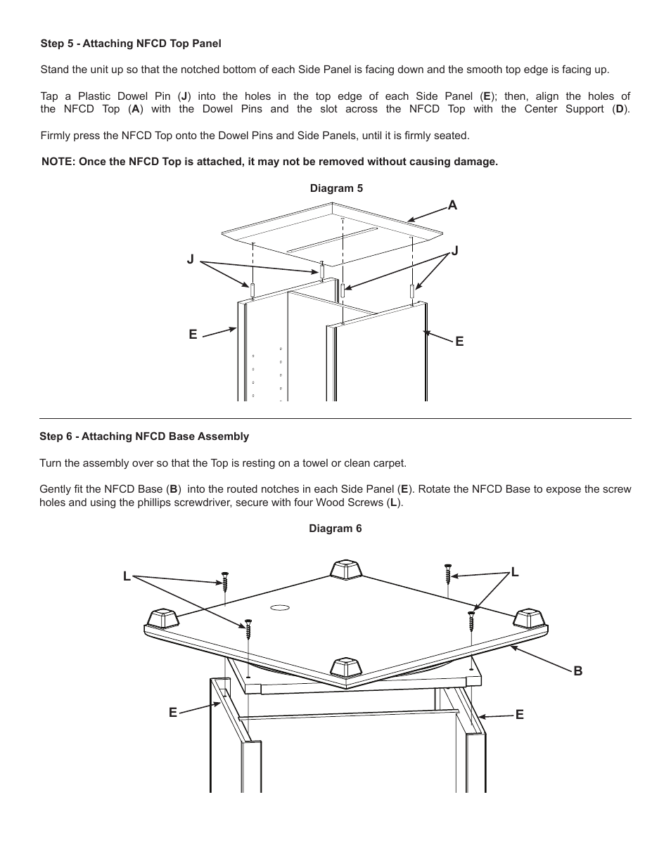 Sanus Systems NFCD User Manual | Page 4 / 5