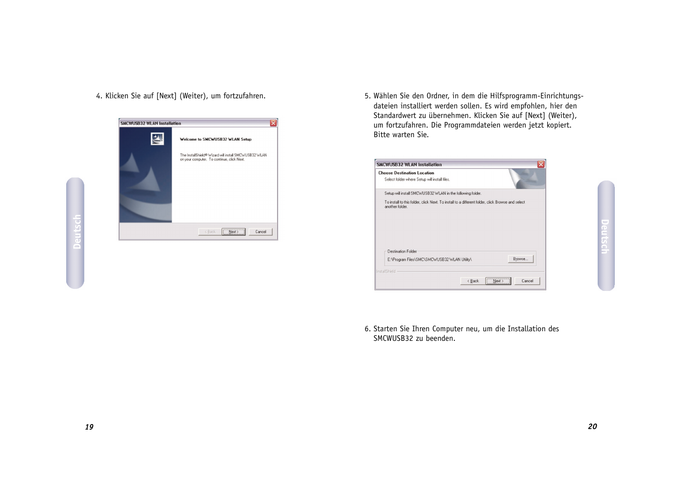 SMC Networks SMC EZ Connect 2.4GHz 11 Mbps Wireless USB Flash Drive SMCWUSB32 User Manual | Page 11 / 45